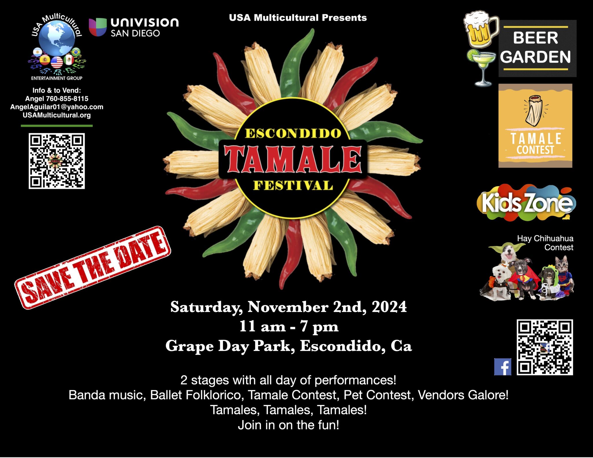 Tamale Festival Flyer 2024 Visit Escondido Visitor Information